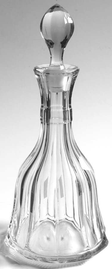 Colonial Clear (Stem 300, 300-1-2) Small Decanter & Stopper by Heisey-1