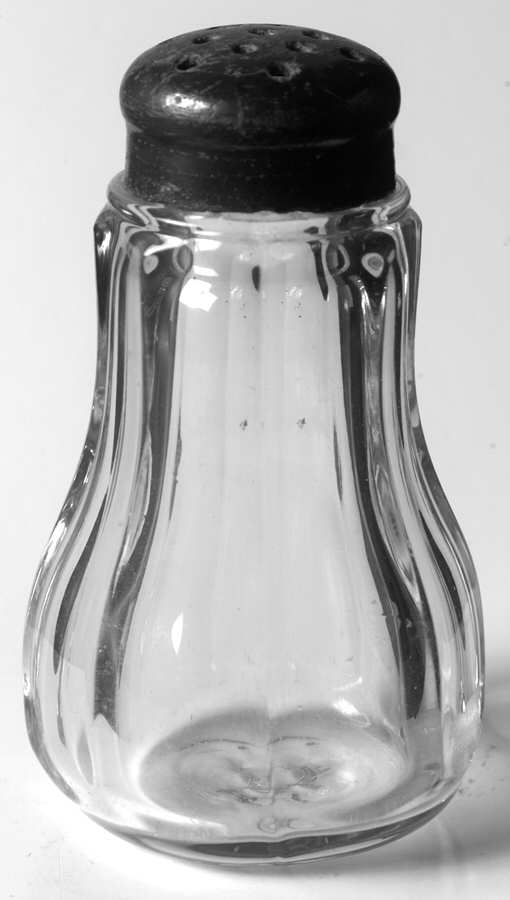 Colonial Clear (Stem 300, 300-1-2) Shaker with Metal Lid by Heisey-1