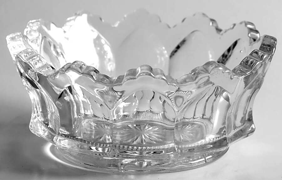 Colonial Clear (Stem 300, 300-1-2) 4" Nappy by Heisey-1