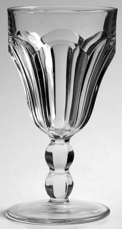 Colonial Clear (Stem 300, 300-1-2) Water Goblet by Heisey-1