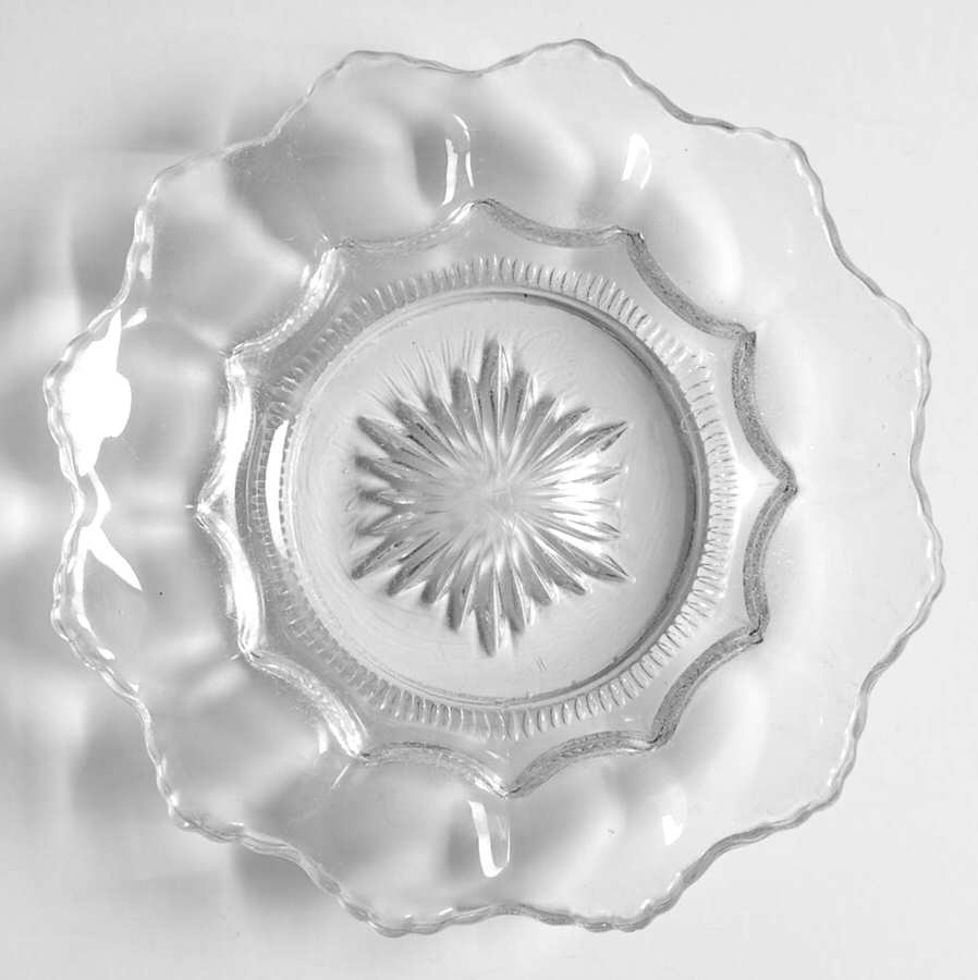 Colonial Clear (Stem 300, 300-1-2) 5" Bread & Butter Plate by Heisey-1