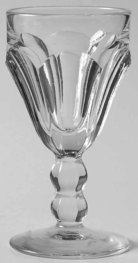 Colonial Clear (Stem 300, 300-1-2) Cordial by Heisey-1