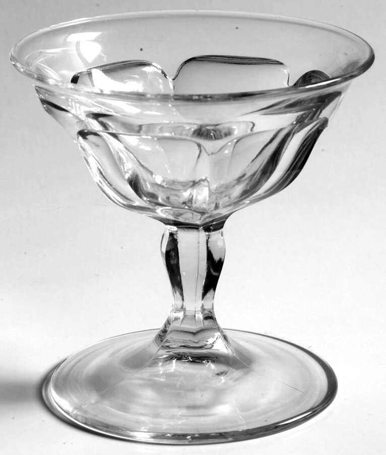 Colonial Clear (Stem 359, Non Optic) Low Sherbet by Heisey-1