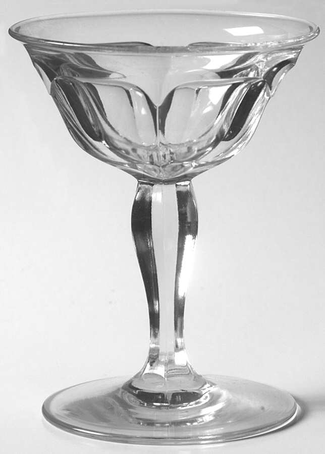 Colonial Clear (Stem 359, Non Optic) Liquor Cocktail by Heisey-1