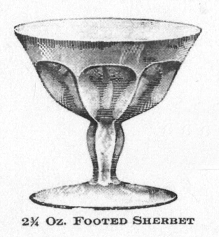 Colonial Clear (Stem 359, Non Optic) Low Sherbet by Heisey-1