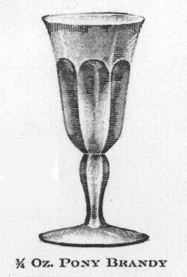 Colonial Clear (Stem 359, Non Optic) Pony Brandy Glass by Heisey-1