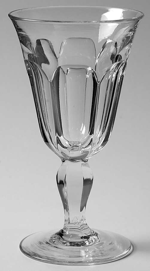 Colonial Clear (Stem 359, Non Optic) Champagne Glass by Heisey-1