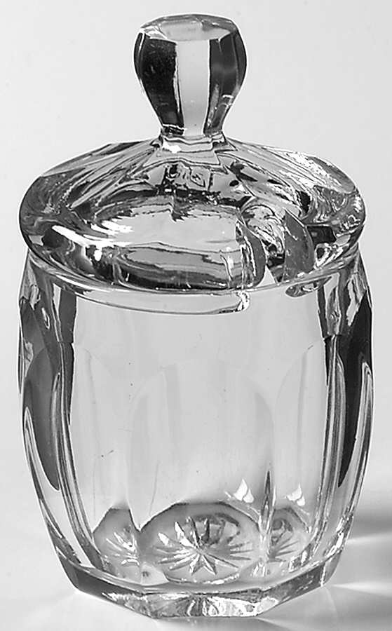 Priscilla (Stem 351) Mustard & Lid by Heisey-1