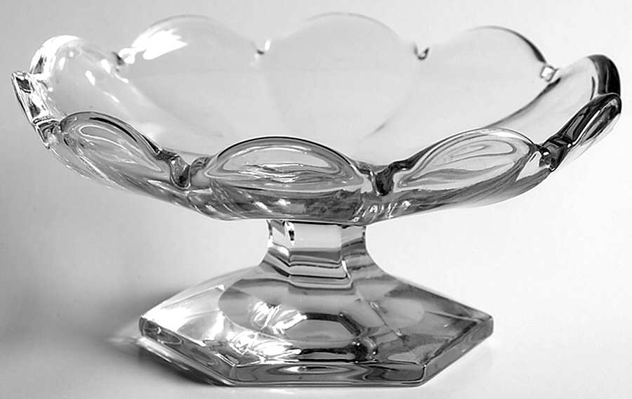 Priscilla (Stem 351) Low Footed Shallow Jam/Jelly by Heisey-1