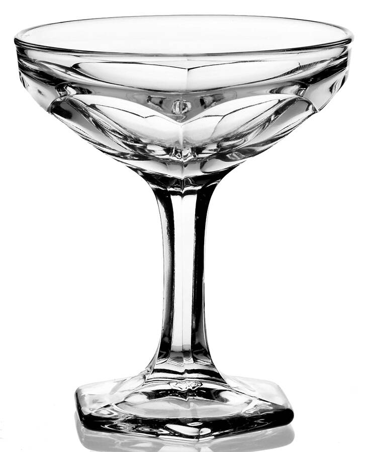 Fifth Avenue Colonial (Stem 347) Champagne/Tall Sherbet by Heisey-1