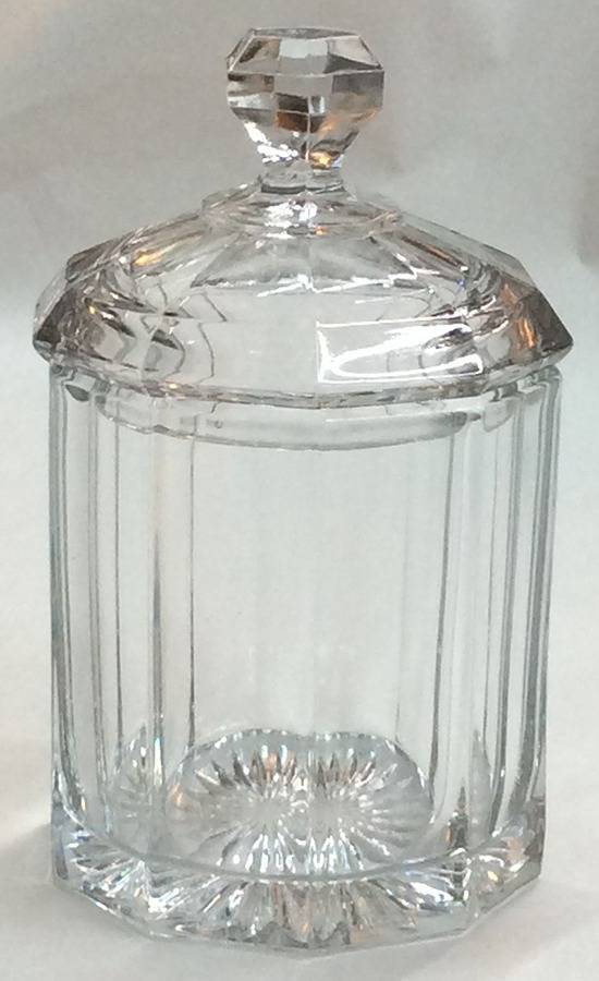 Medium Flat Panel (Stem #353) Hotel Sugar with Lid by Heisey-1