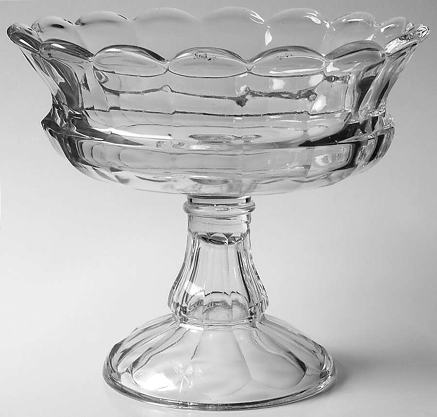 Continental (Stem 339, Colonial) Round Compote (Height X Width) by Heisey-1