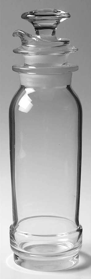 Coronation Clear (Stem 4054, Barware) (3 Piece) All Glass Cocktail Shaker by Heisey-1