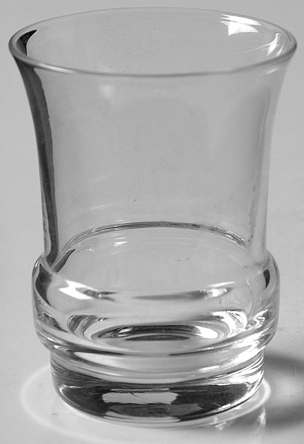 Coronation Clear (Stem 4054, Barware) 3 Oz Flat Tumbler by Heisey-1