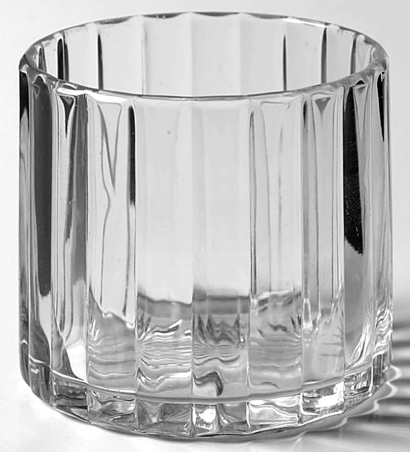 Coarse Rib Clear Hotel Sugar No Lid by Heisey-1