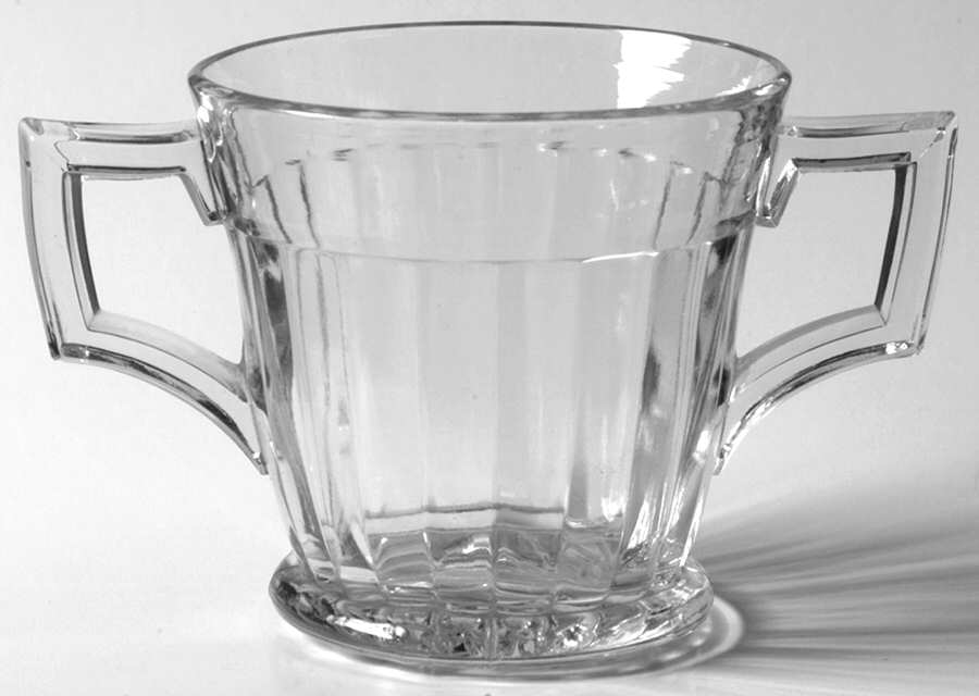 Coarse Rib Clear Open Sugar by Heisey-1
