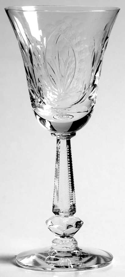 Courtship Cordial Glass by Heisey-1