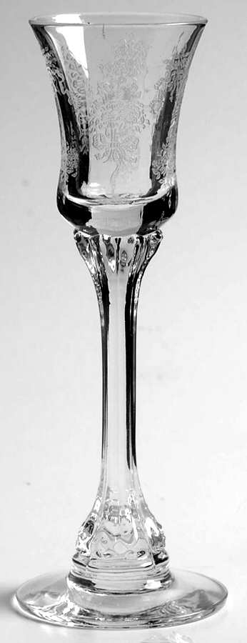 Crinoline Cordial Glass by Heisey-1