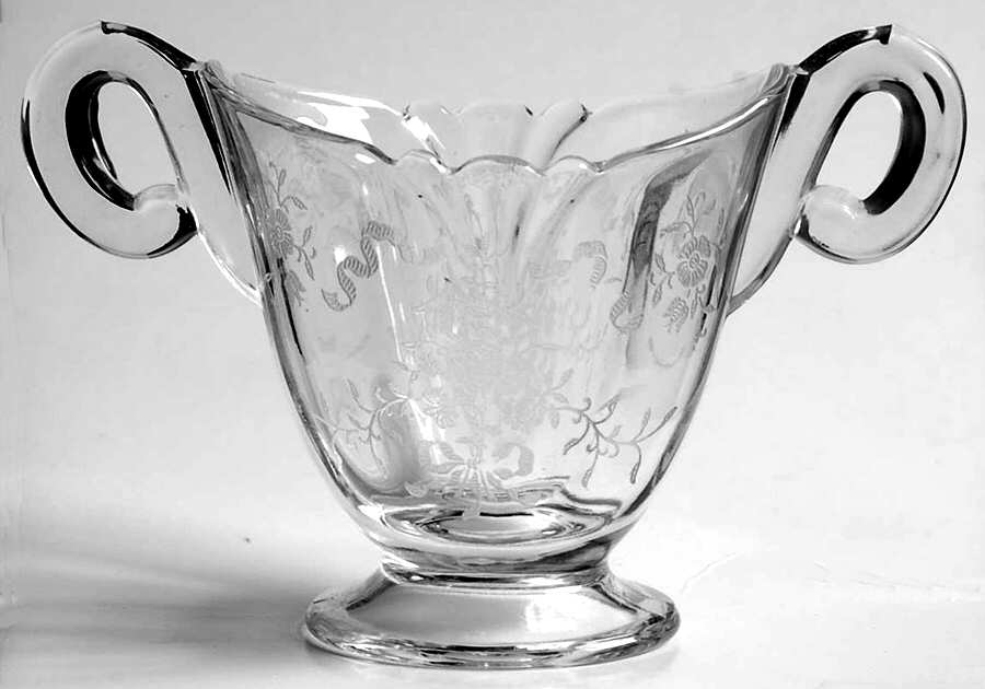 Crinoline Mini Open Sugar by Heisey-1