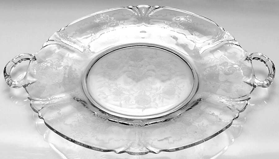 Crinoline Sandwich Plate by Heisey-1