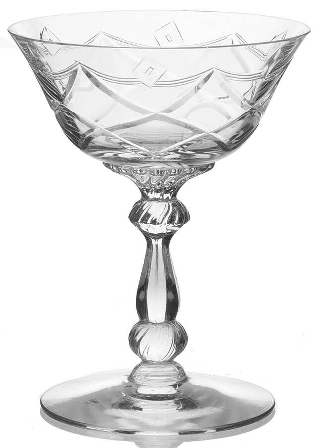 Cristobal Champagne/Tall Sherbet by Heisey-1