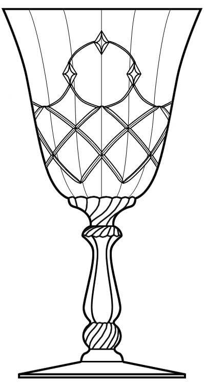 Cristobal Water Goblet by Heisey-1
