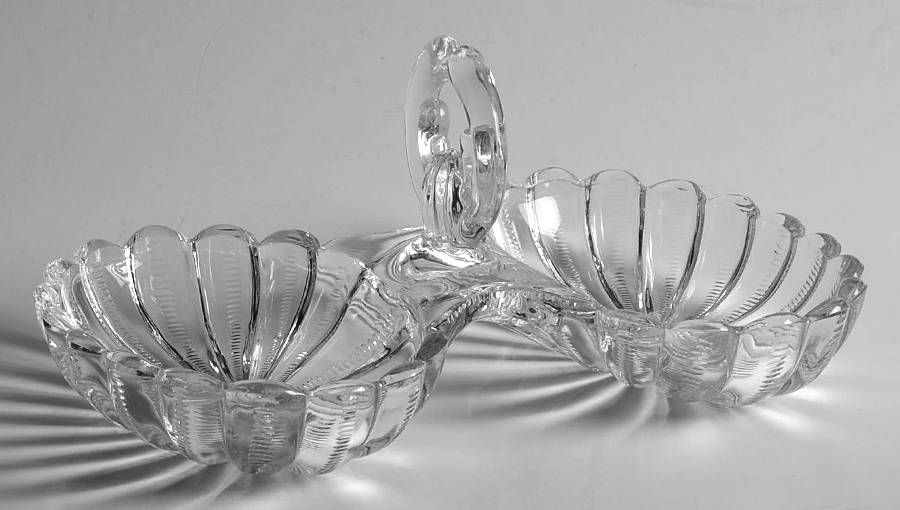 Crystolite (Pressed & Thin Blown) Handled 2-Part Conserve by Heisey-1