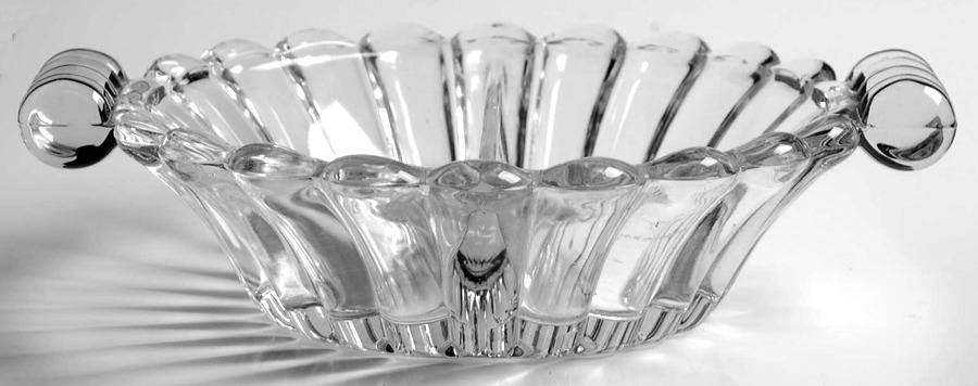 Crystolite (Pressed & Thin Blown) Handled Divided Jam/Jelly by Heisey-1