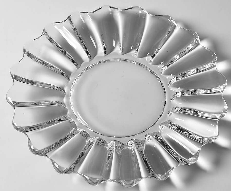 Crystolite (Pressed & Thin Blown) Luncheon Plate by Heisey-1