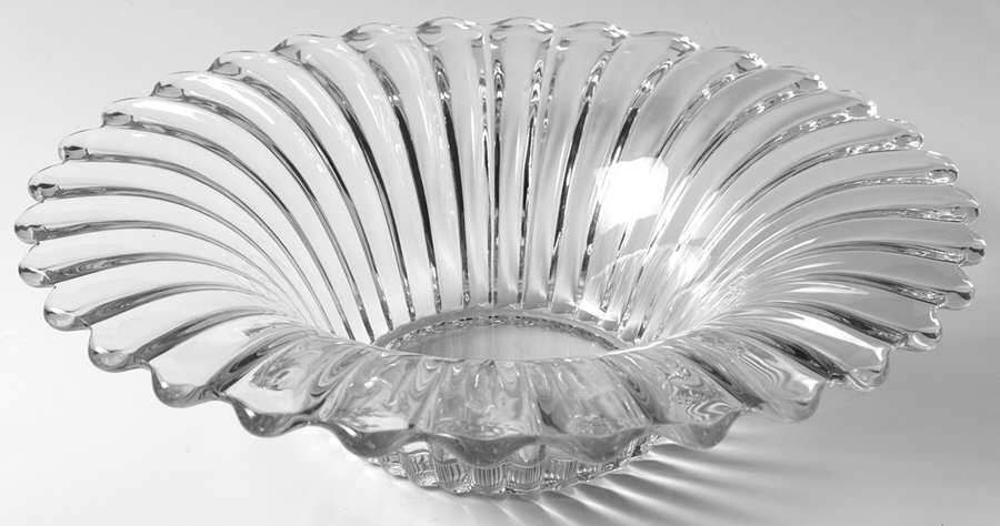 Crystolite (Pressed & Thin Blown) 11" Flared Bowl by Heisey-1