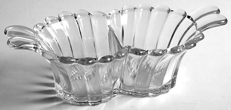 Crystolite (Pressed & Thin Blown) Divided Mayonnaise by Heisey-1