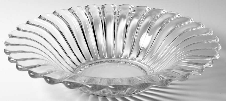 Crystolite (Pressed & Thin Blown) 10" Flared Bowl by Heisey-1