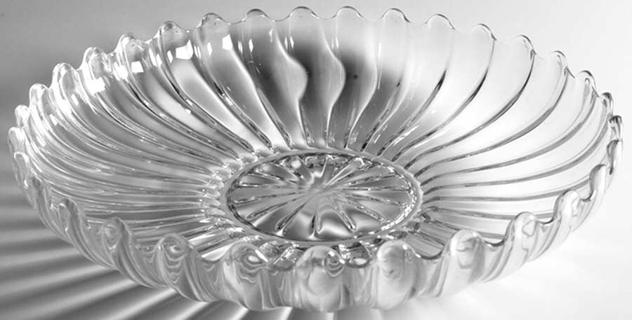 Crystolite (Pressed & Thin Blown) 12" Gardenia Bowl by Heisey-1