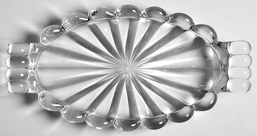 Crystolite (Pressed & Thin Blown) Tray by Heisey-1