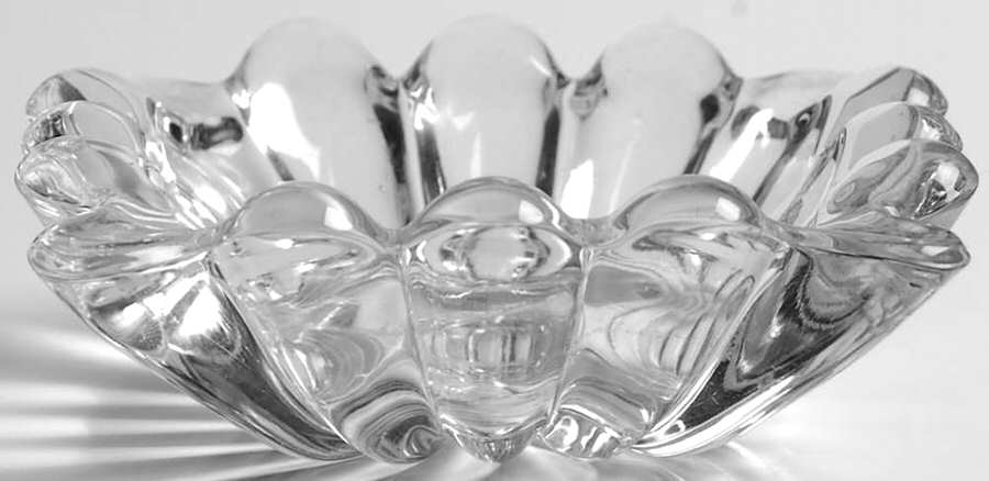 Crystolite (Pressed & Thin Blown) 3" Square Ashtray by Heisey-1