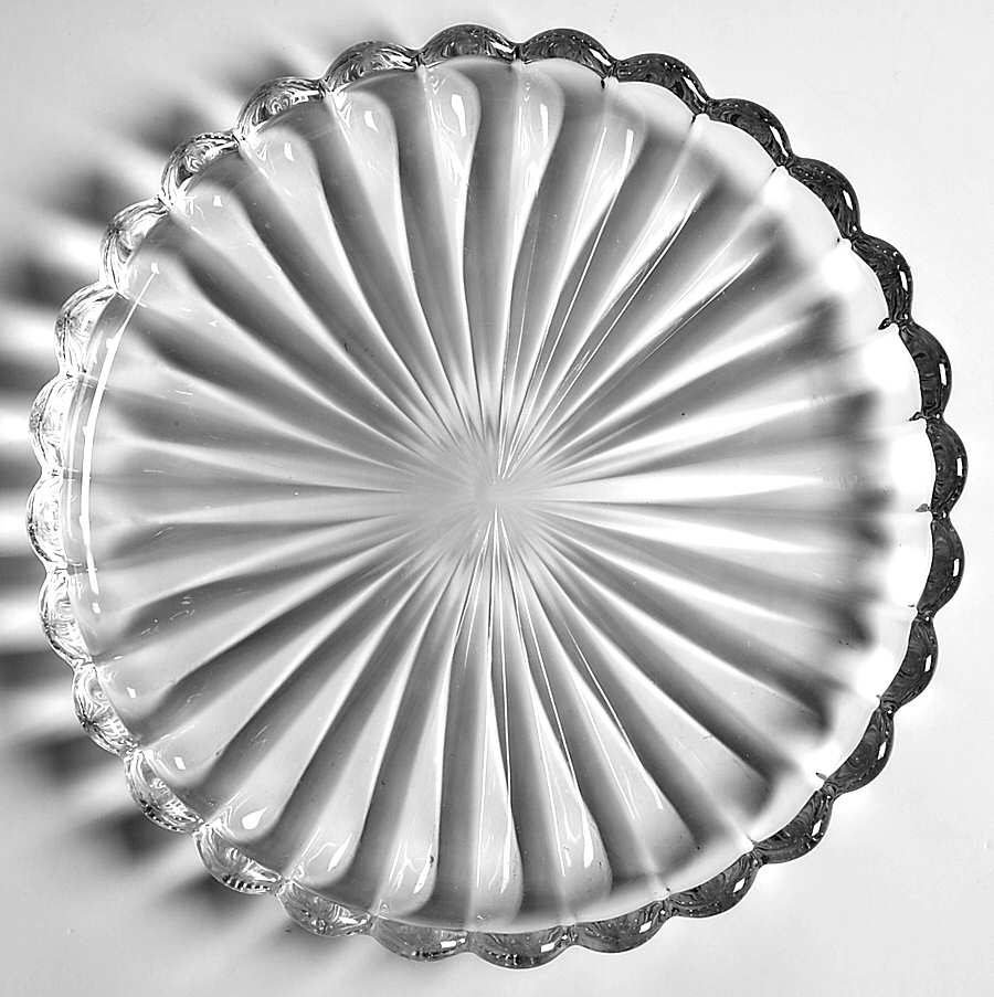 Crystolite (Pressed & Thin Blown) 7" Coupe Salad Plate by Heisey-1