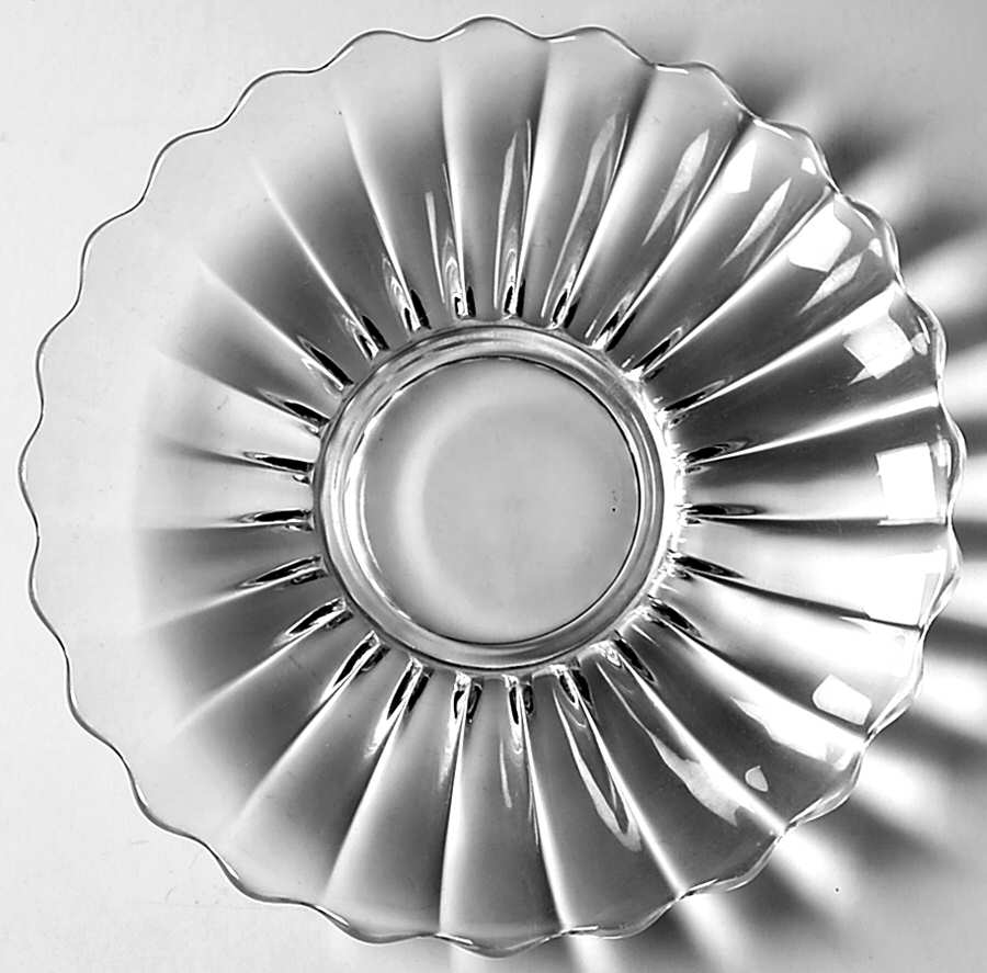 Crystolite (Pressed & Thin Blown) Saucer only by Heisey-1