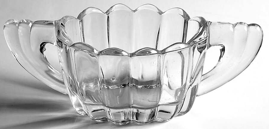 Crystolite (Pressed & Thin Blown) Sugar-Open by Heisey-1