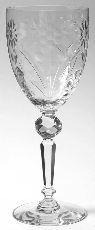 Daisy Water Goblet by Heisey-1