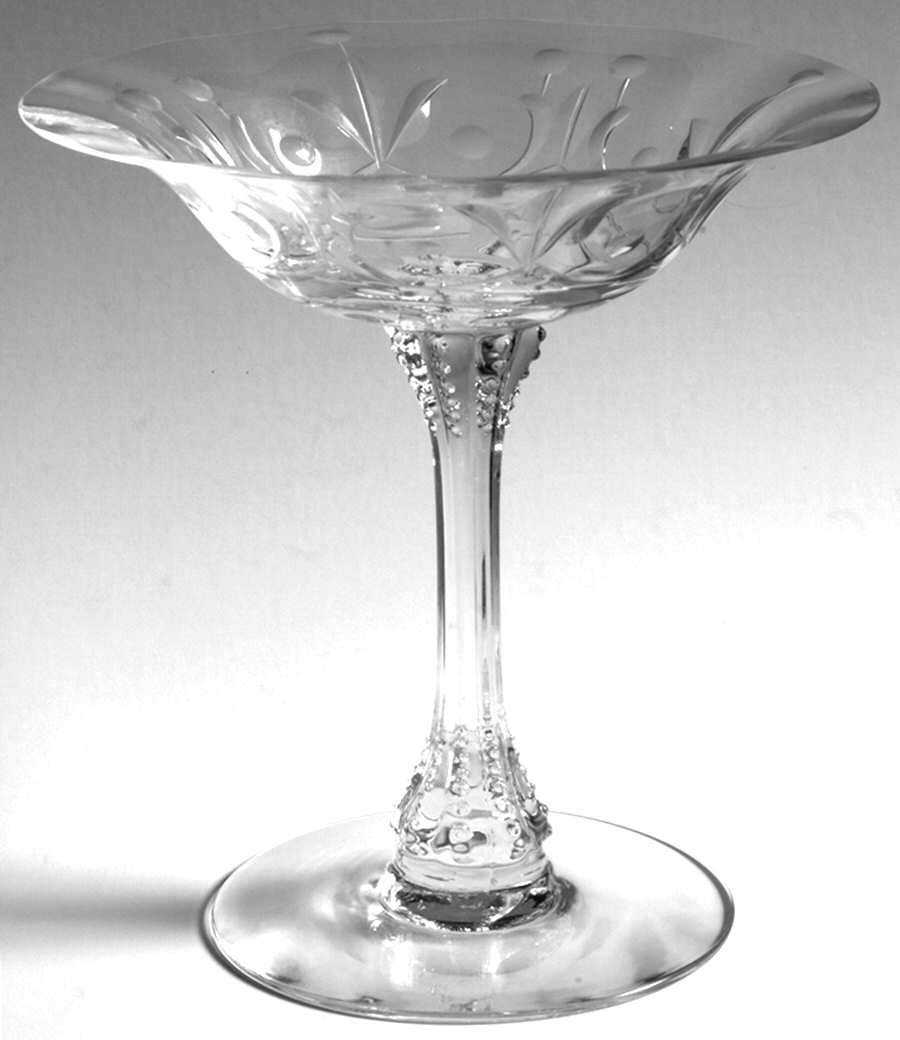 Danish Princess 5" Footed Low Comport by Heisey-1
