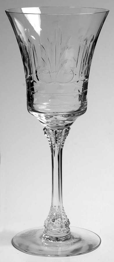 Danish Princess Water Goblet by Heisey-1