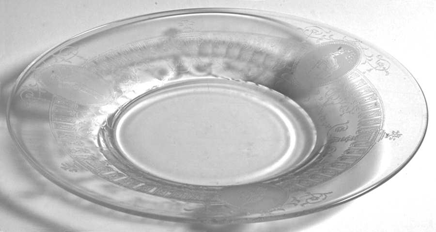 Diana Clear (Stem 3357) Bread & Butter Plate by Heisey-1