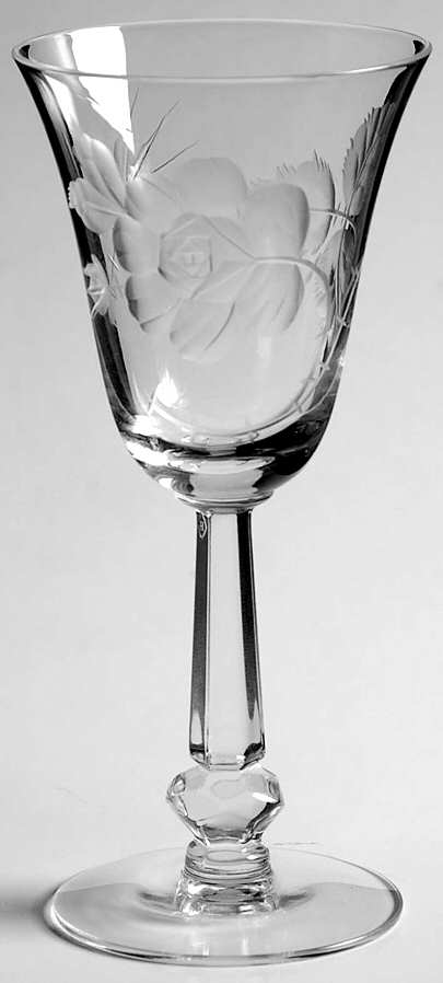 Dolly Madison Rose Claret Wine by Heisey-1