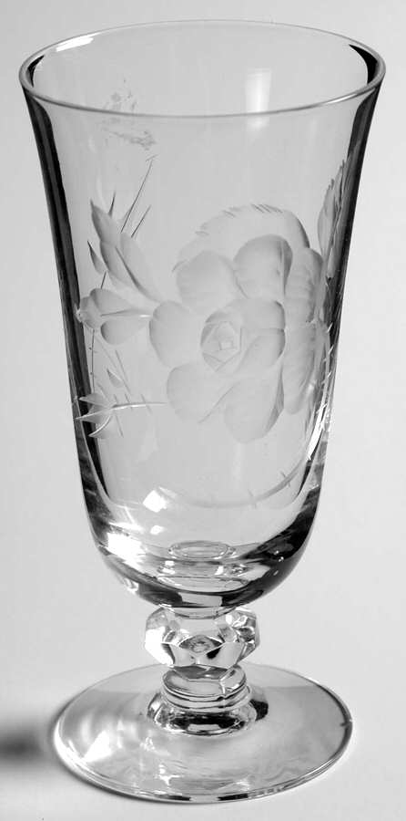 Dolly Madison Rose Juice Glass by Heisey-1
