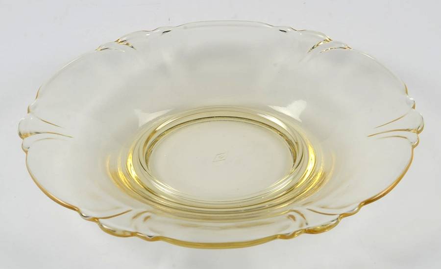 Empress Sahara Bouillon Saucer by Heisey-1