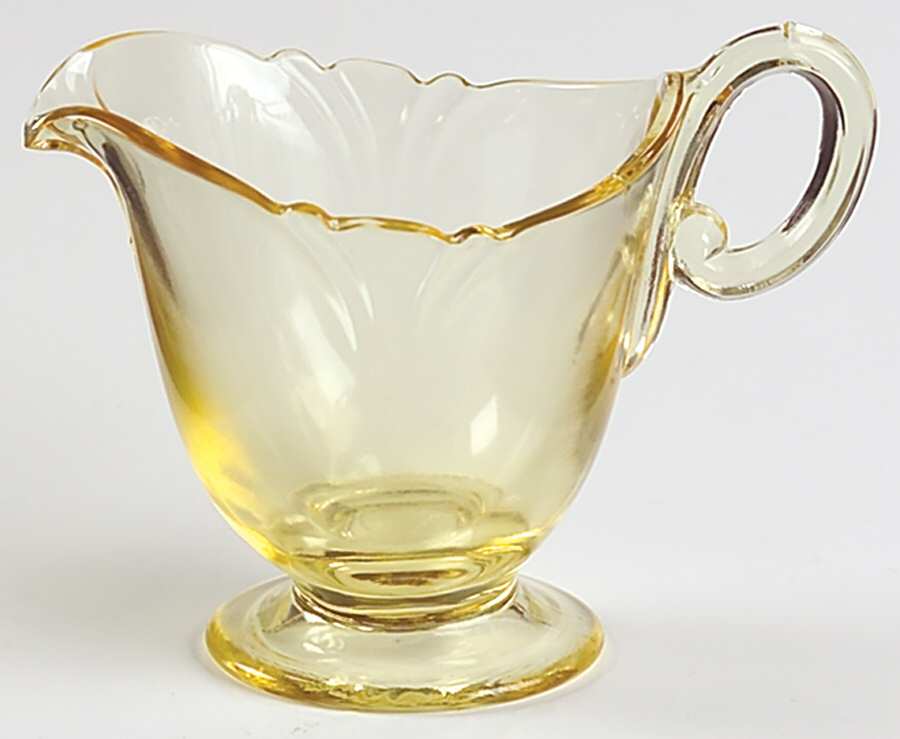 Empress Sahara Individual Creamer by Heisey-1