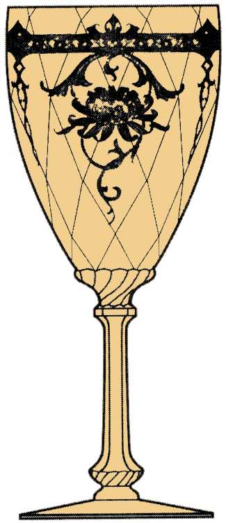 Empress Marigold Water Goblet by Heisey-1