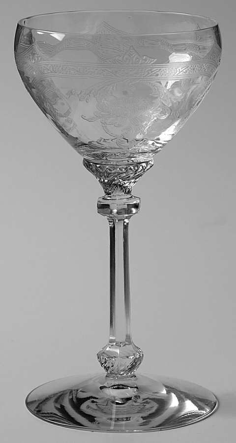 Empress Clear (Stem 3380)(Etch 447) Liquor Cocktail by Heisey-1