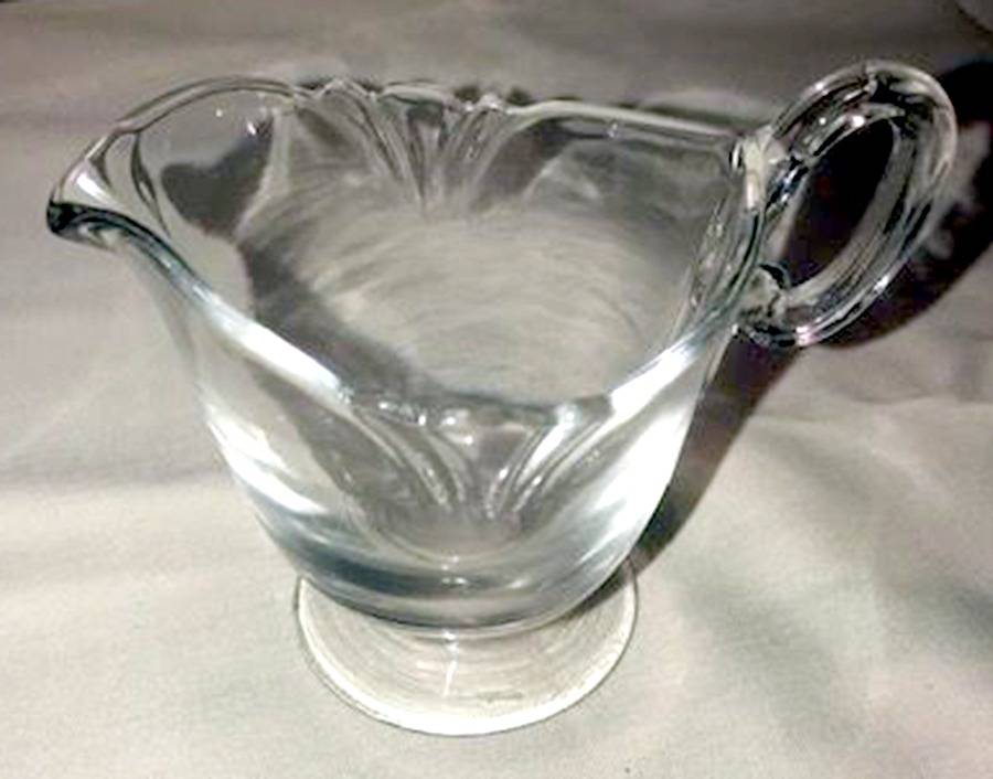 Empress Clear Individual Creamer by Heisey-1