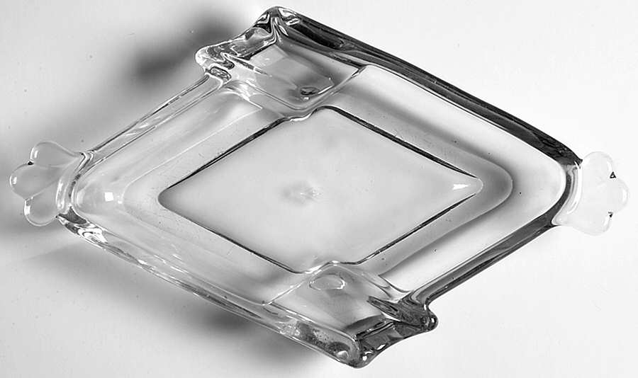 Empress Clear Ashtray by Heisey-1